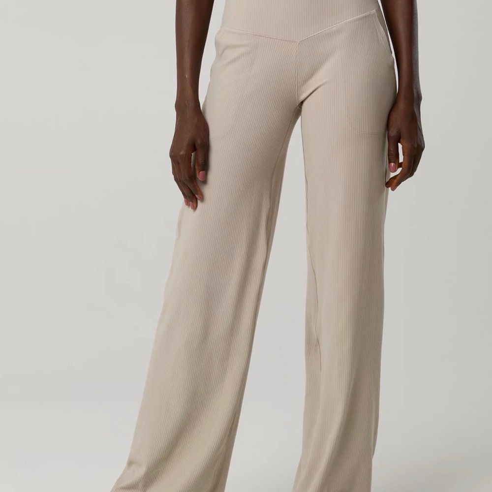 OFFLINE By Aerie Real Me XTRA Ribbed High Waisted Trouser